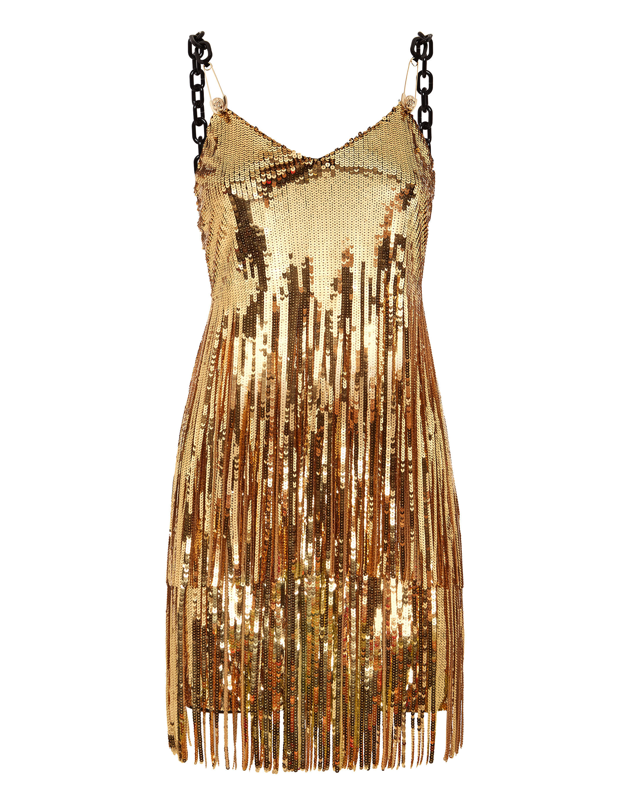 Short Dress Gold | Philipp Plein Outlet